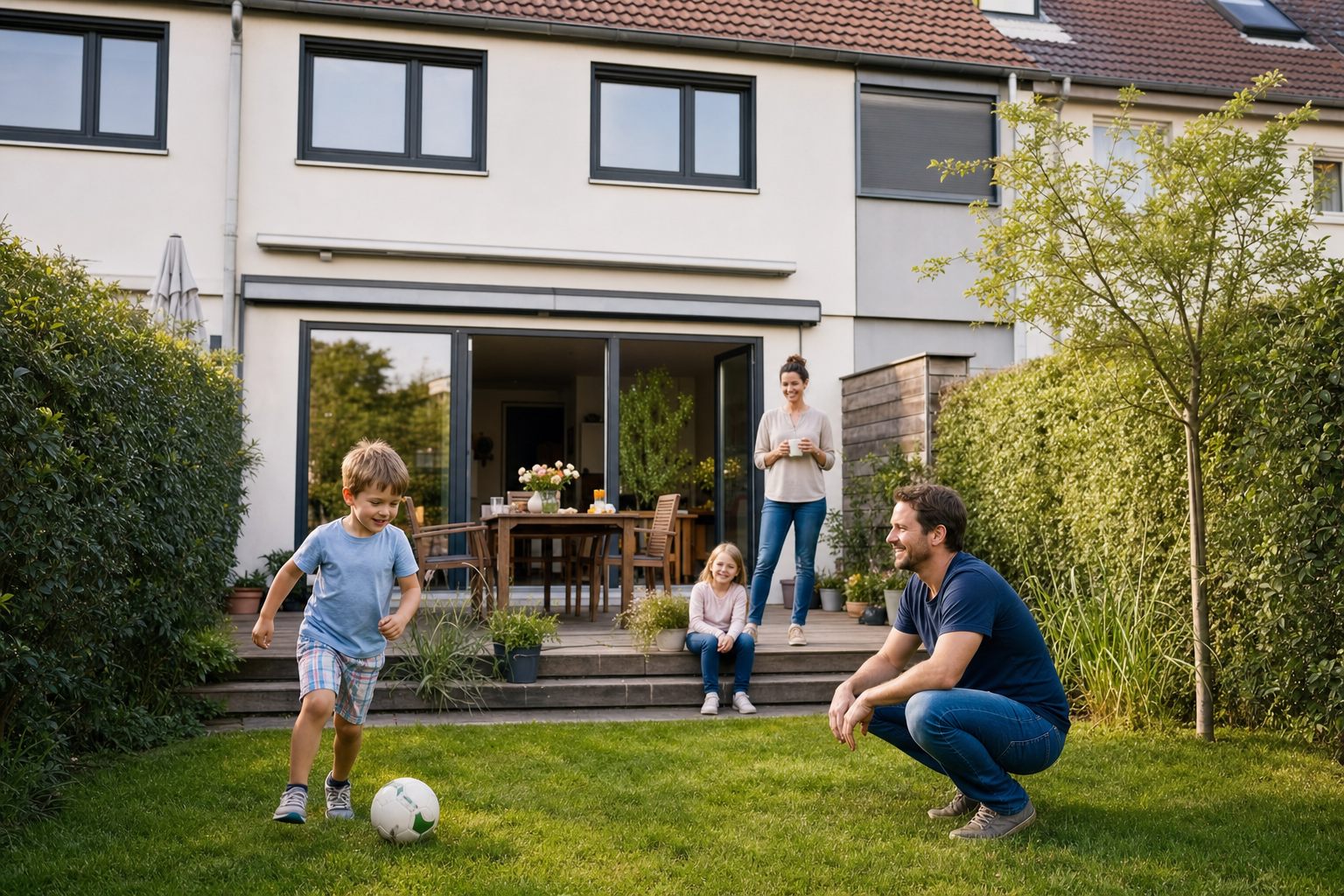 Familienfreundliches Reihenhaus mit Garten